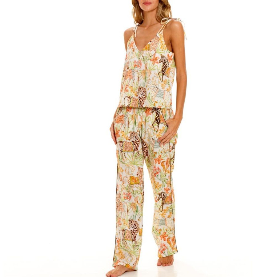 The Lazy Poet Amelie Wild Caravan Pajama Set Wholesale