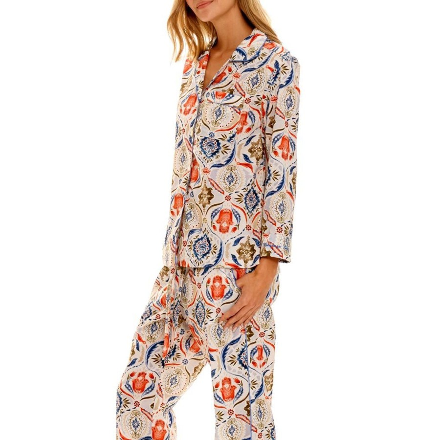 The Lazy Poet Emma Hamsa Blessing Blue Long Pajama Set Online