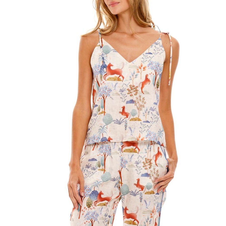 The Lazy Poet Amelie Equus Long Pajama Set Clearance