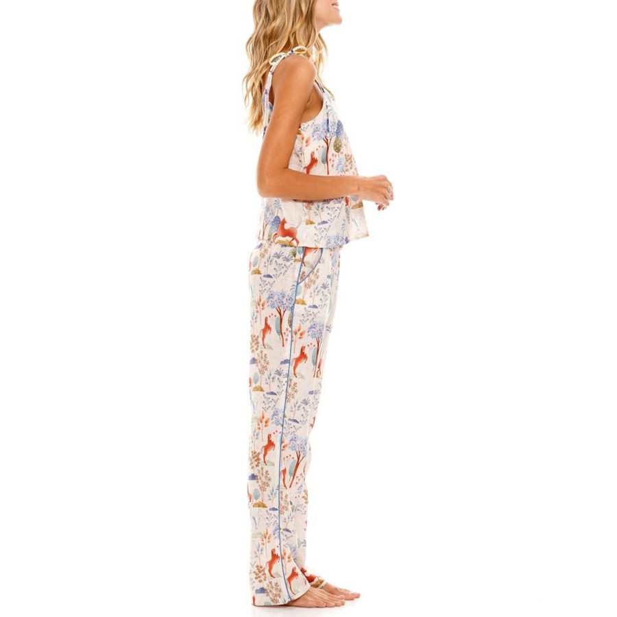 The Lazy Poet Amelie Equus Long Pajama Set Clearance