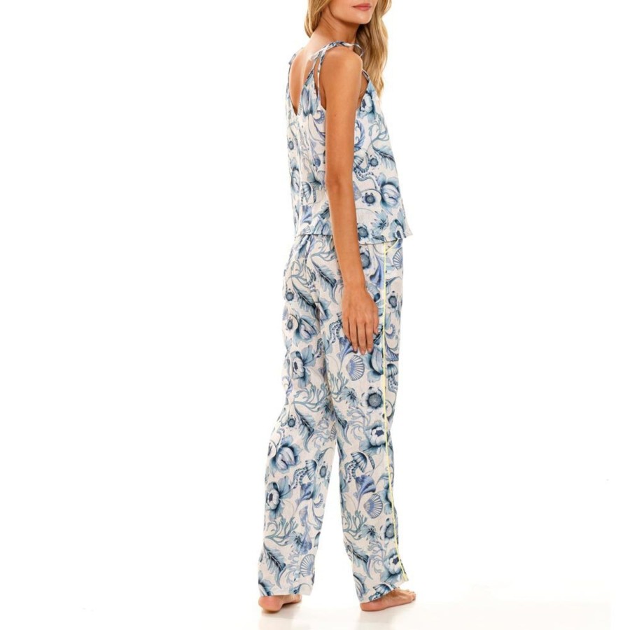 The Lazy Poet Amelie Blue Medusa Pajama Set Hot