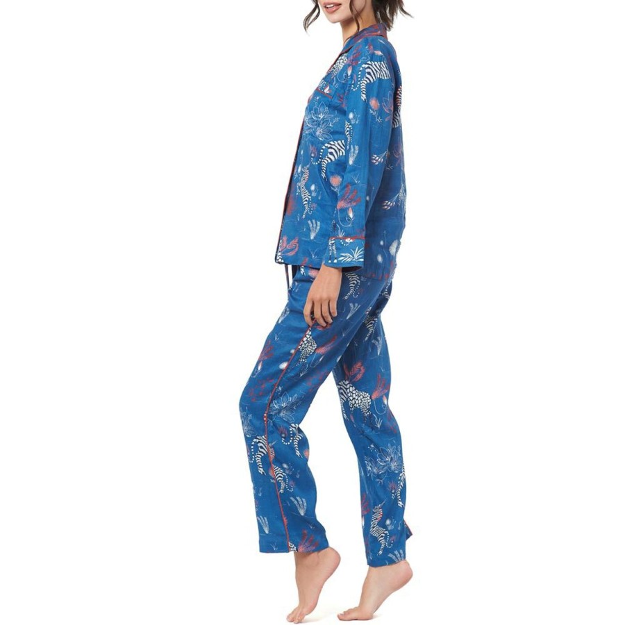 The Lazy Poet Emma Magic Zoo Long Pajama Set Hot