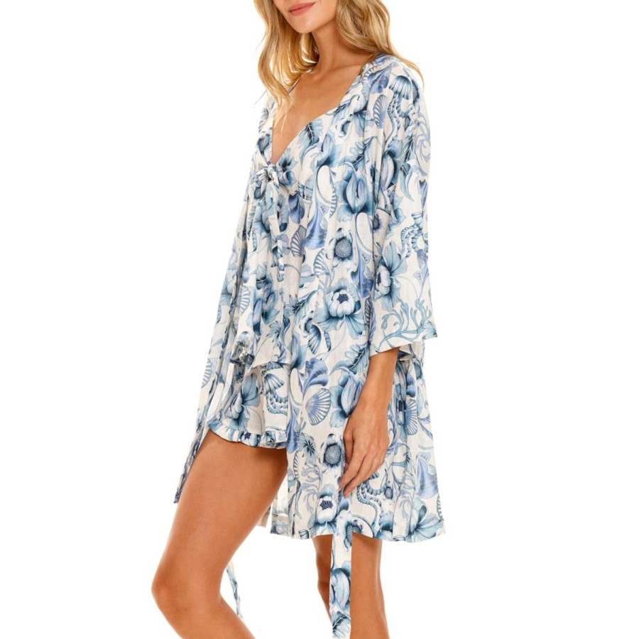 The Lazy Poet Lola Blue Medusa Kimono Best